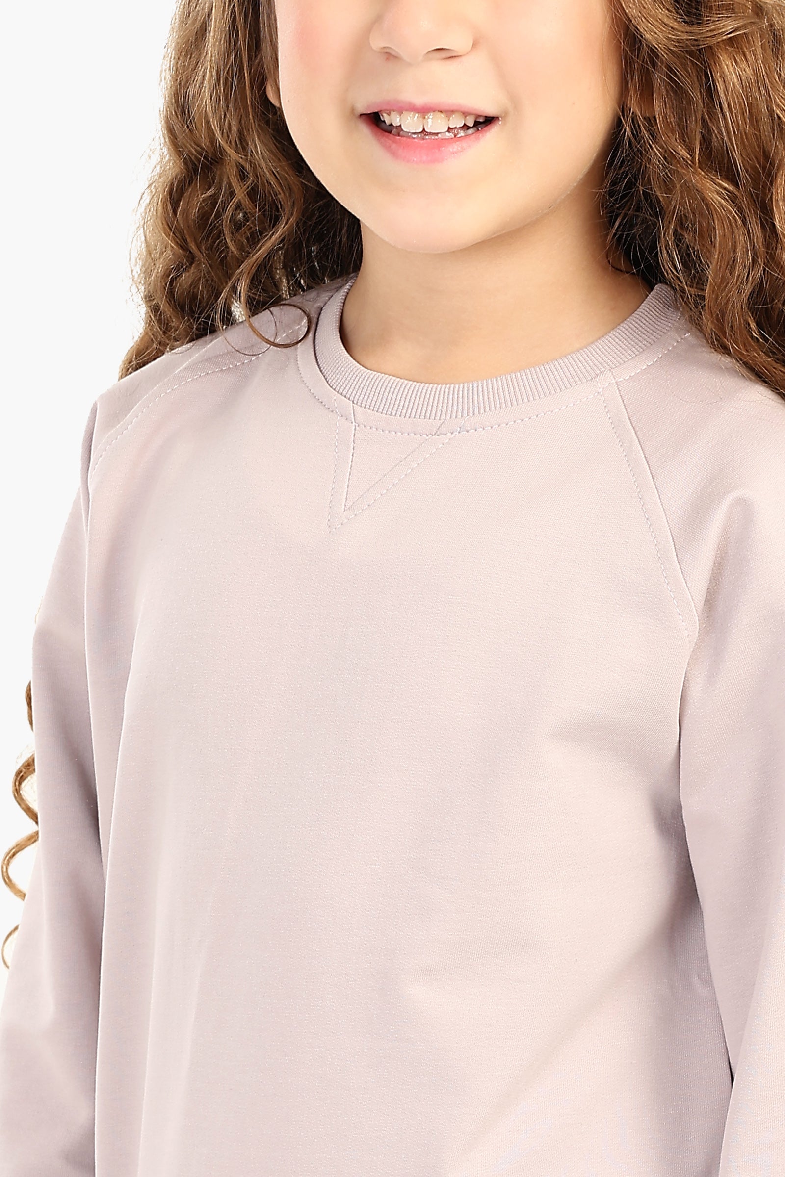 Girly Cozy Crew Neck Sweatshirt