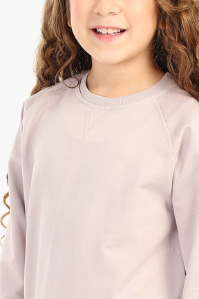 Girly Cozy Crew Neck Sweatshirt