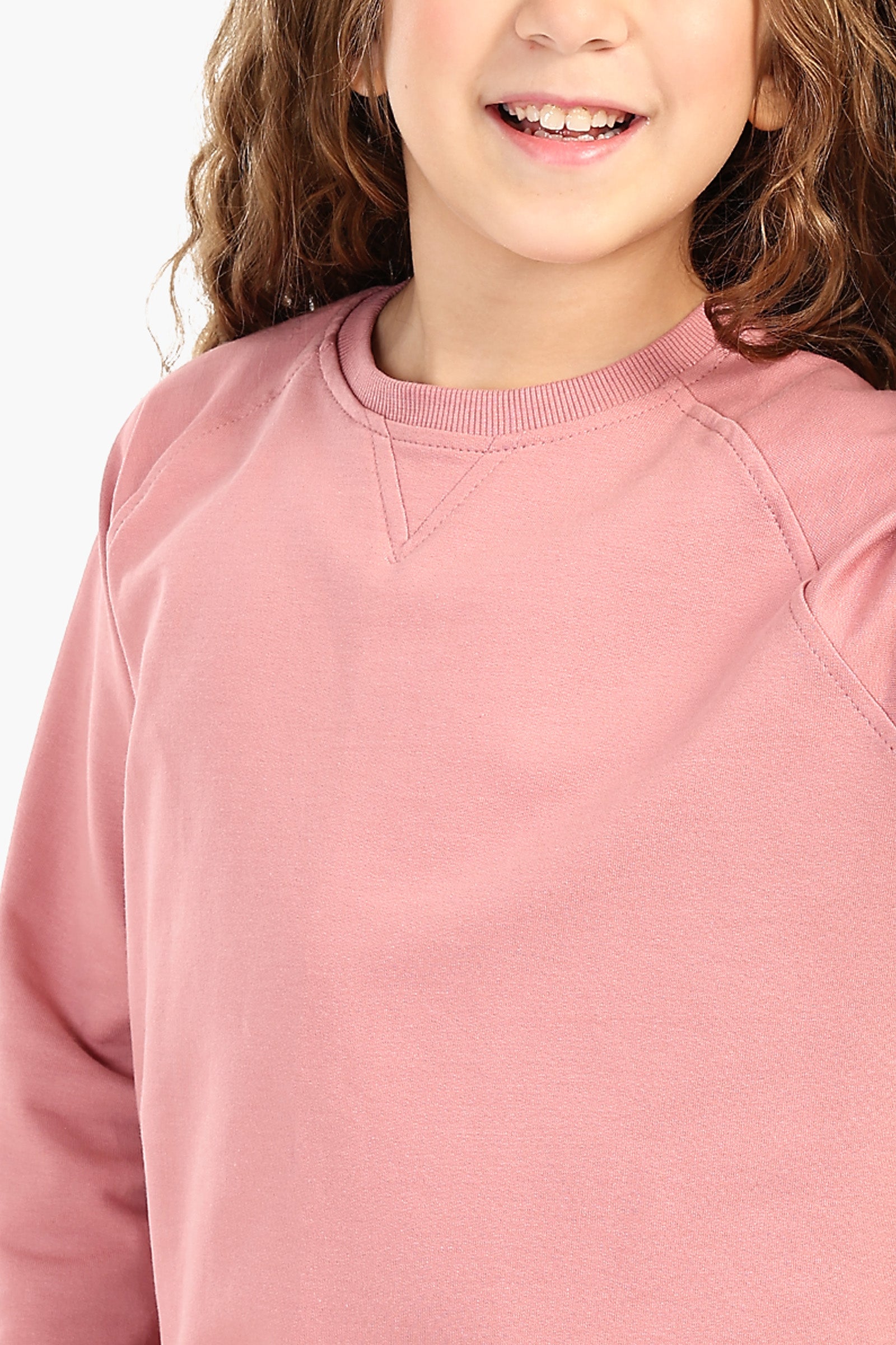 Girly Cozy Crew Neck Sweatshirt