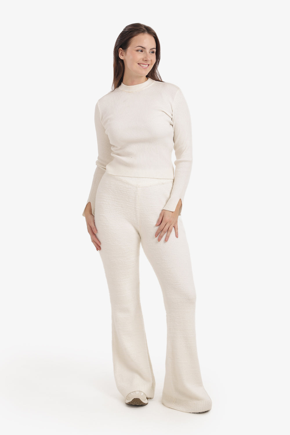 Knit Flare Lounge Pants