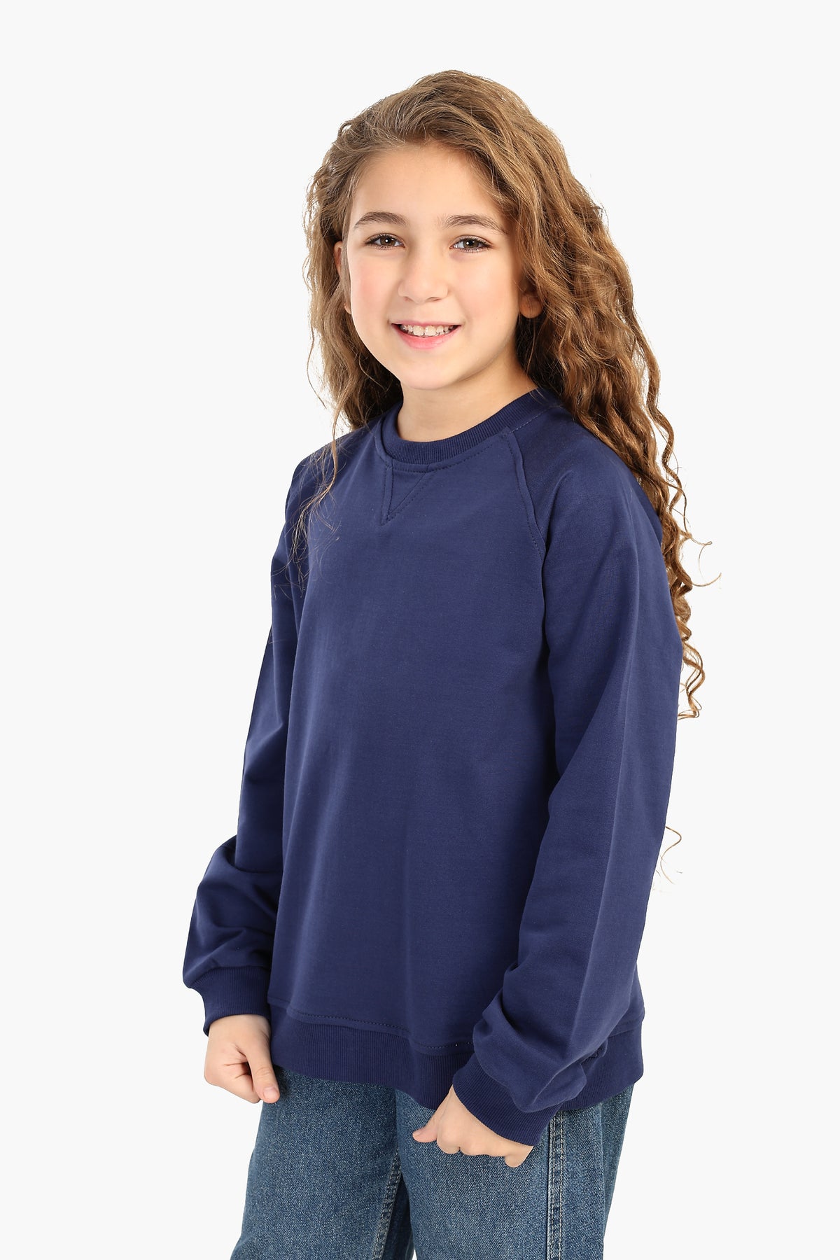 Girly Cozy Crew Neck Sweatshirt