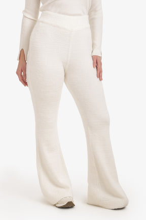 بنطلون لاونج تريكو بقصة فلير