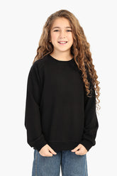 Girly Cozy Crew Neck Sweatshirt