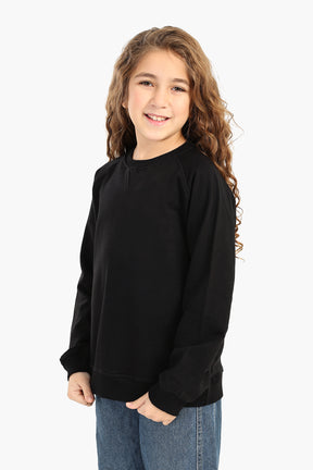 Girly Cozy Crew Neck Sweatshirt