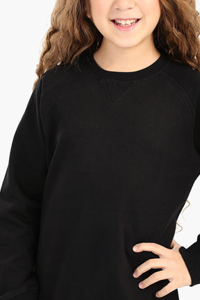 Girly Cozy Crew Neck Sweatshirt