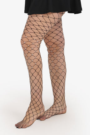 Pearl Fishnet Pantyhose