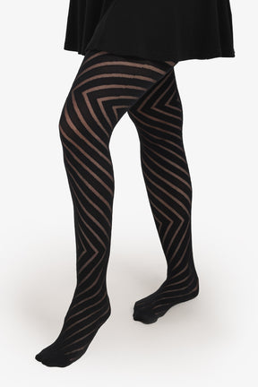 Zig Zag Pantyhose