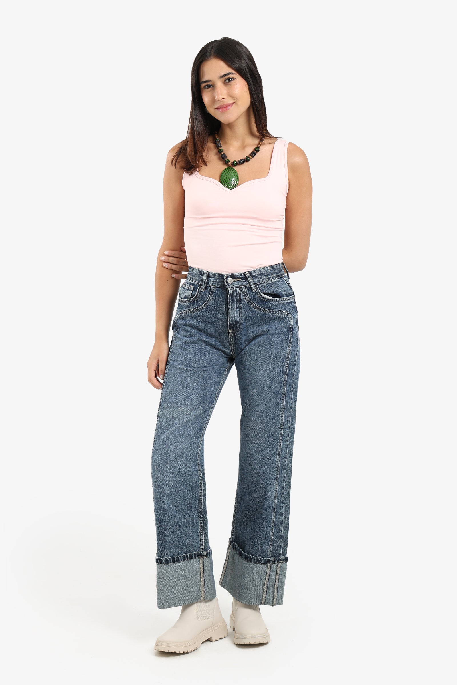 Sweetheart Neckline Tank Top