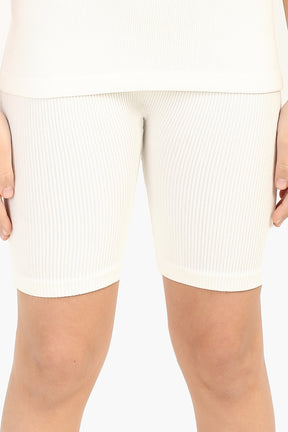 Girly Ribbed Cycling Shorts