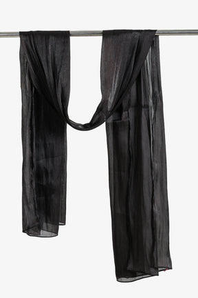 Cotton Organza Crinkle Scarf