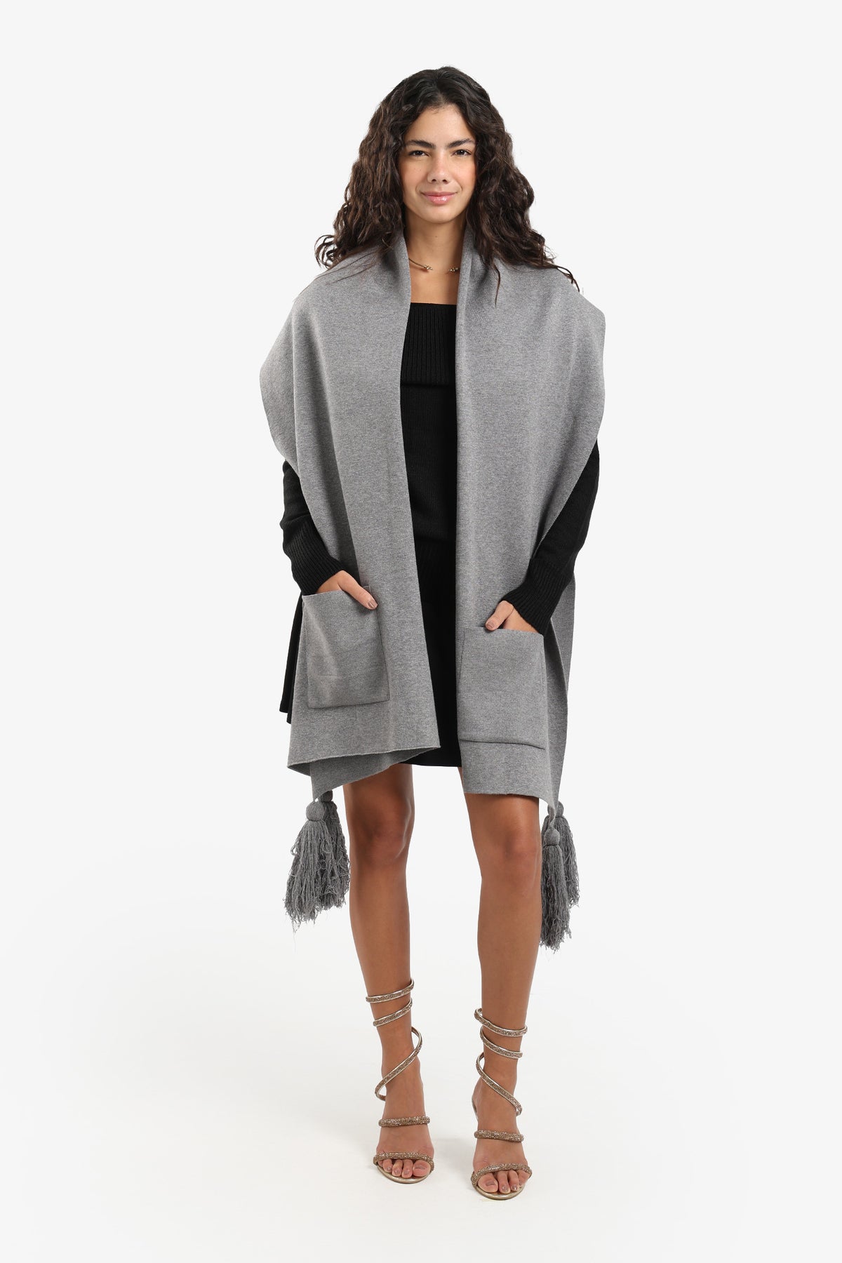Essential Knitted Poncho