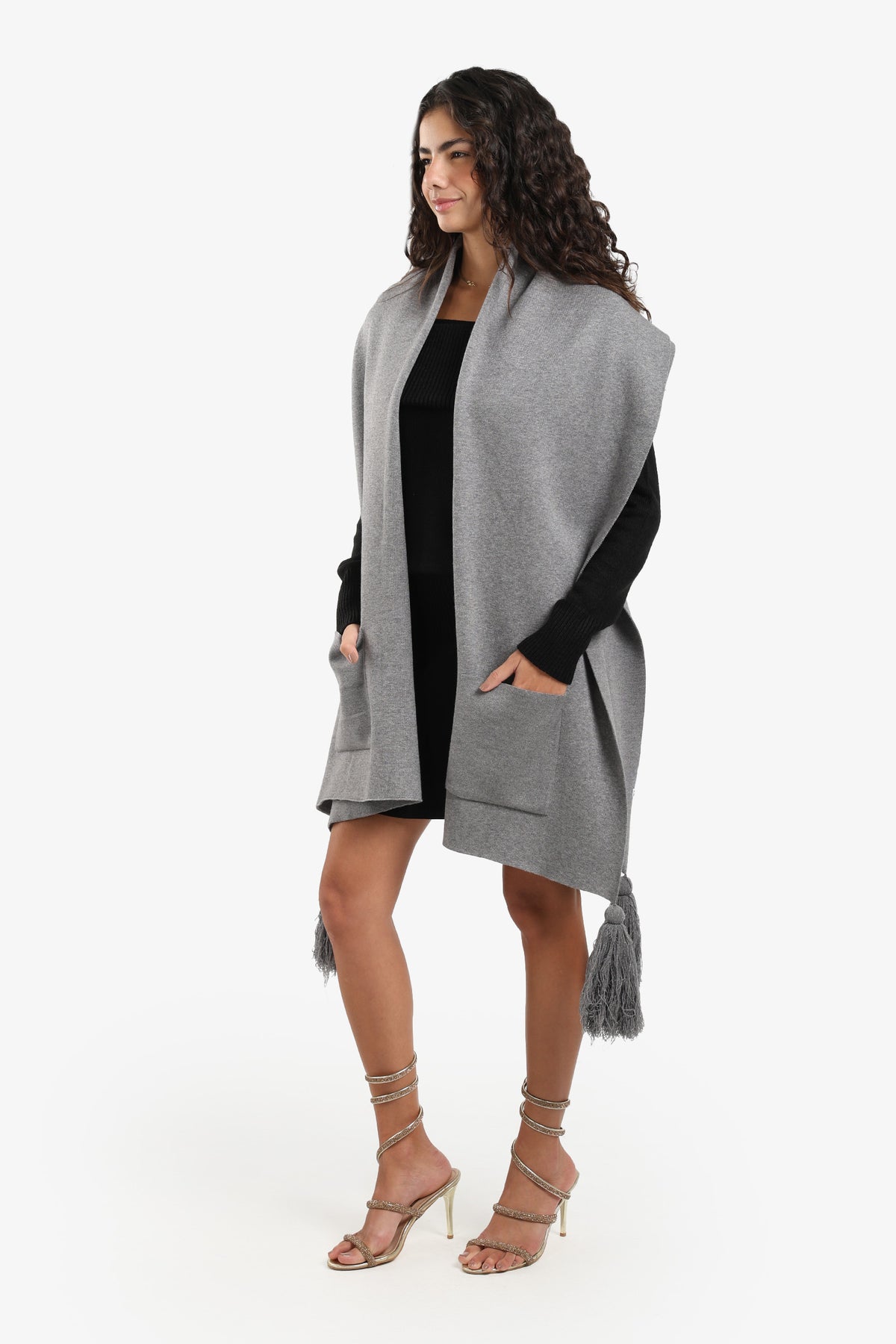 Essential Knitted Poncho