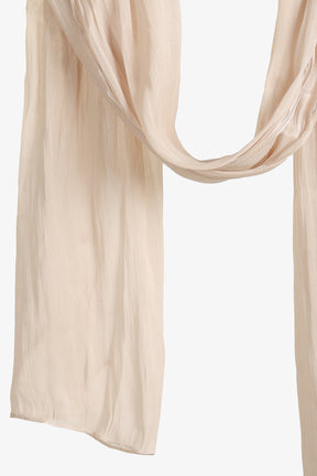 Cotton Organza Crinkle Scarf