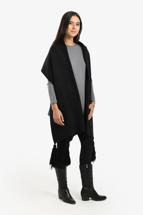 Essential Knitted Poncho