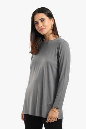 Poplin Long Sleeves Top