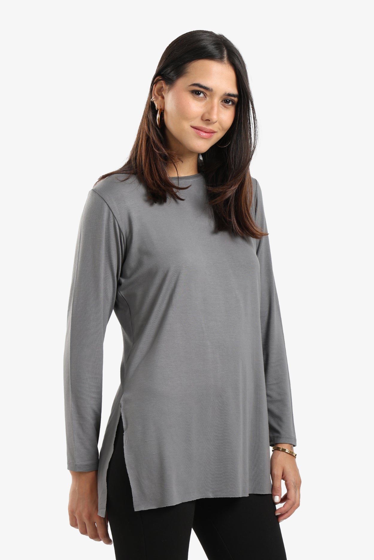 Poplin Long Sleeves Top