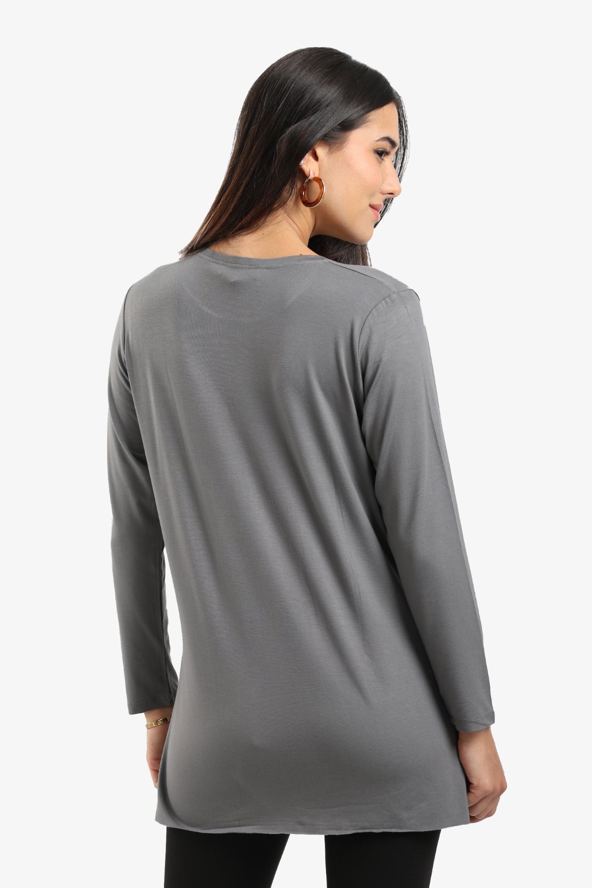 Poplin Long Sleeves Top