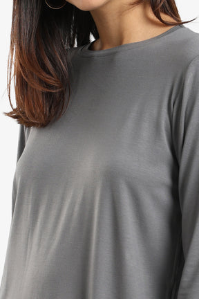 Poplin Long Sleeves Top