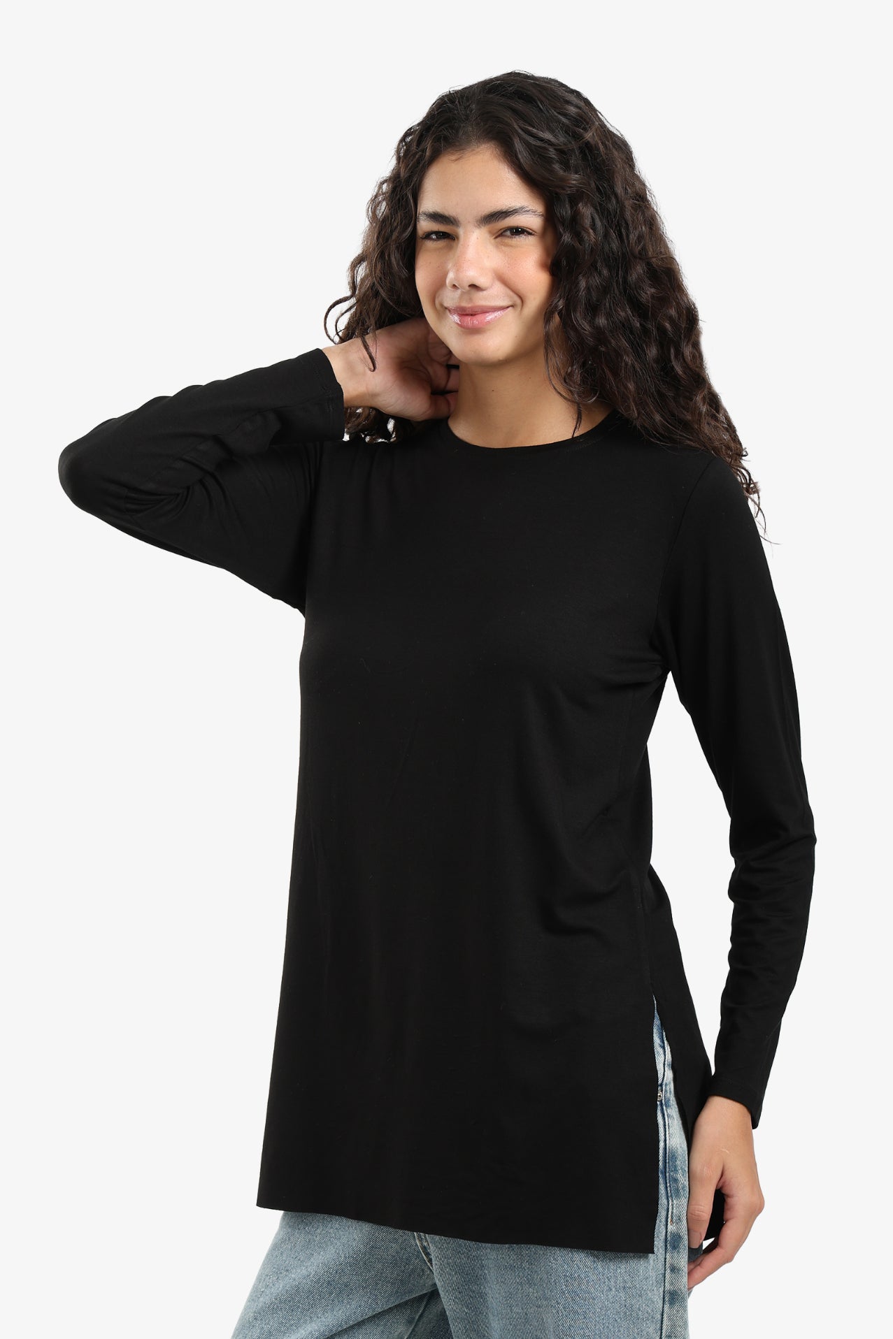 Poplin Long Sleeves Top