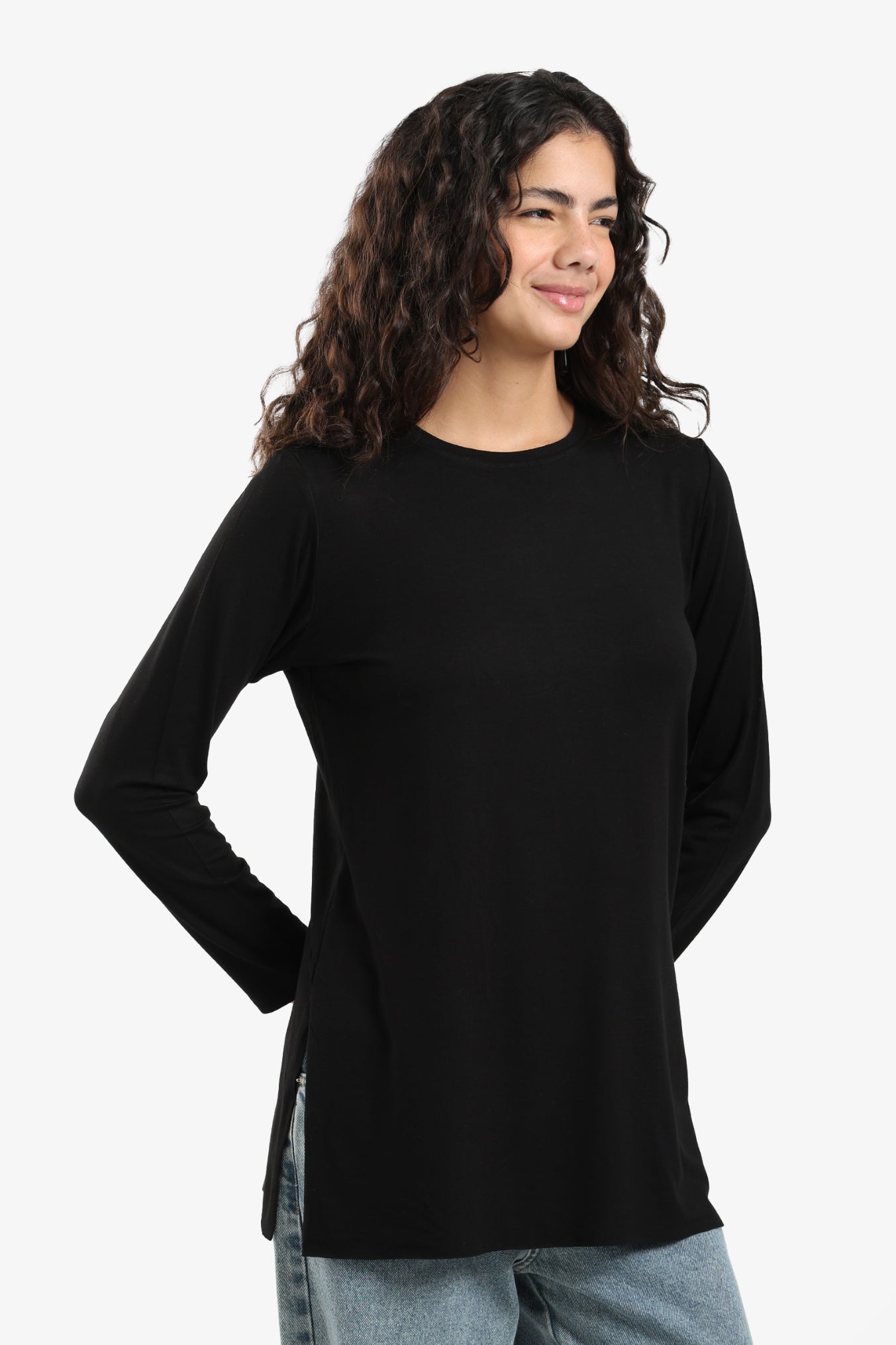 Poplin Long Sleeves Top