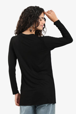 Poplin Long Sleeves Top