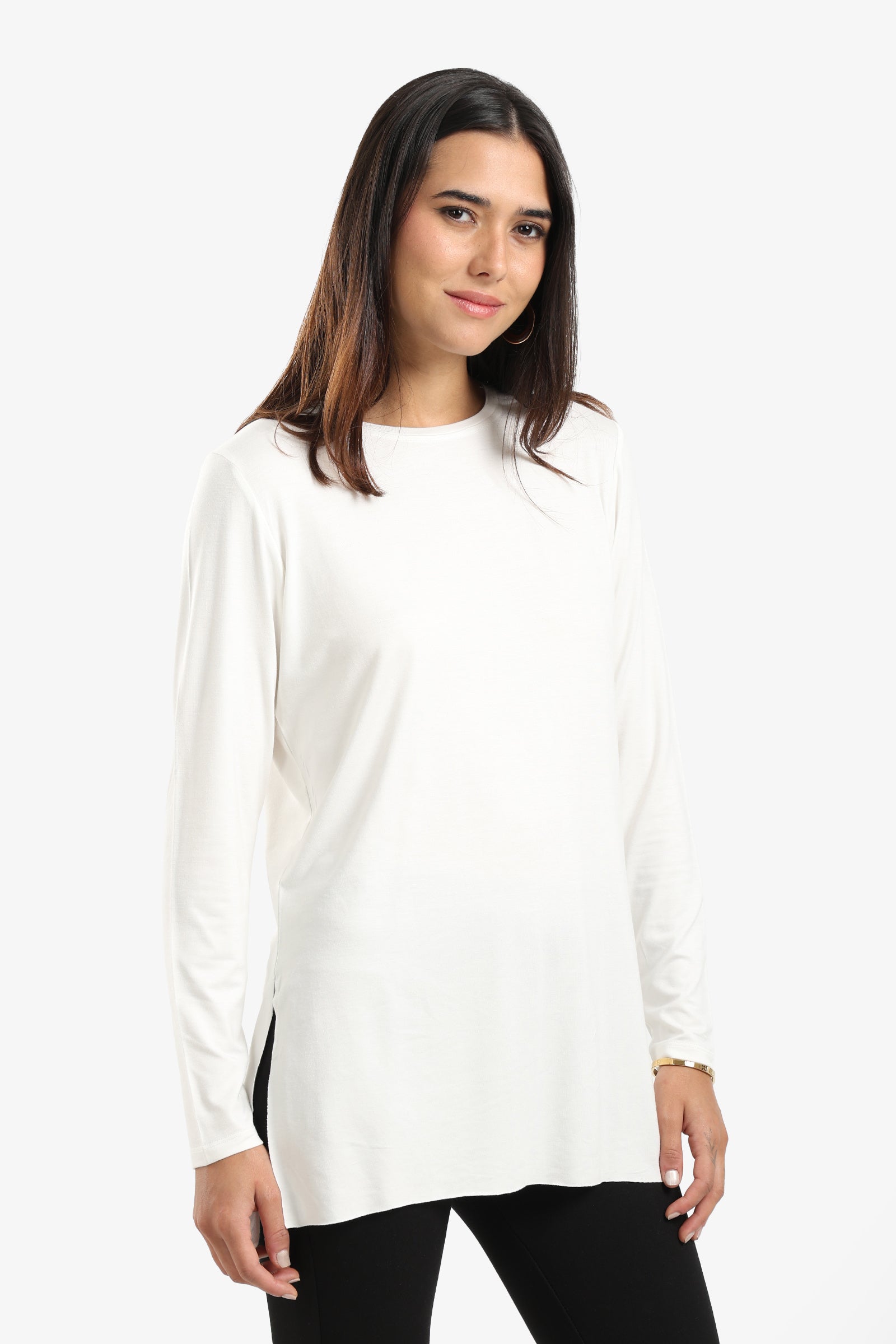 Poplin Long Sleeves Top
