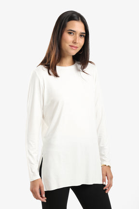 Poplin Long Sleeves Top
