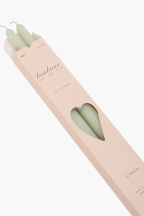 Set of 2 Colored Taper Candles
