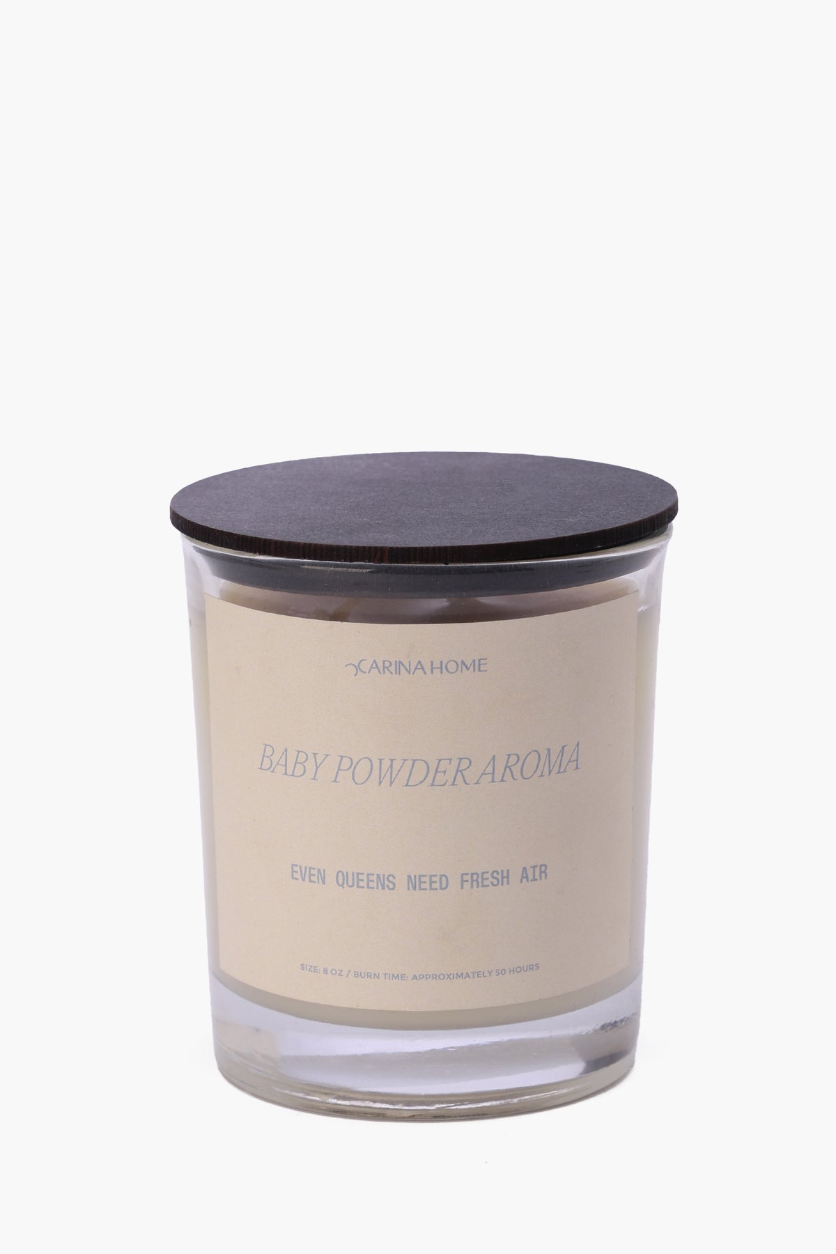 Baby Powder Aroma Candle Jar - 8oz
