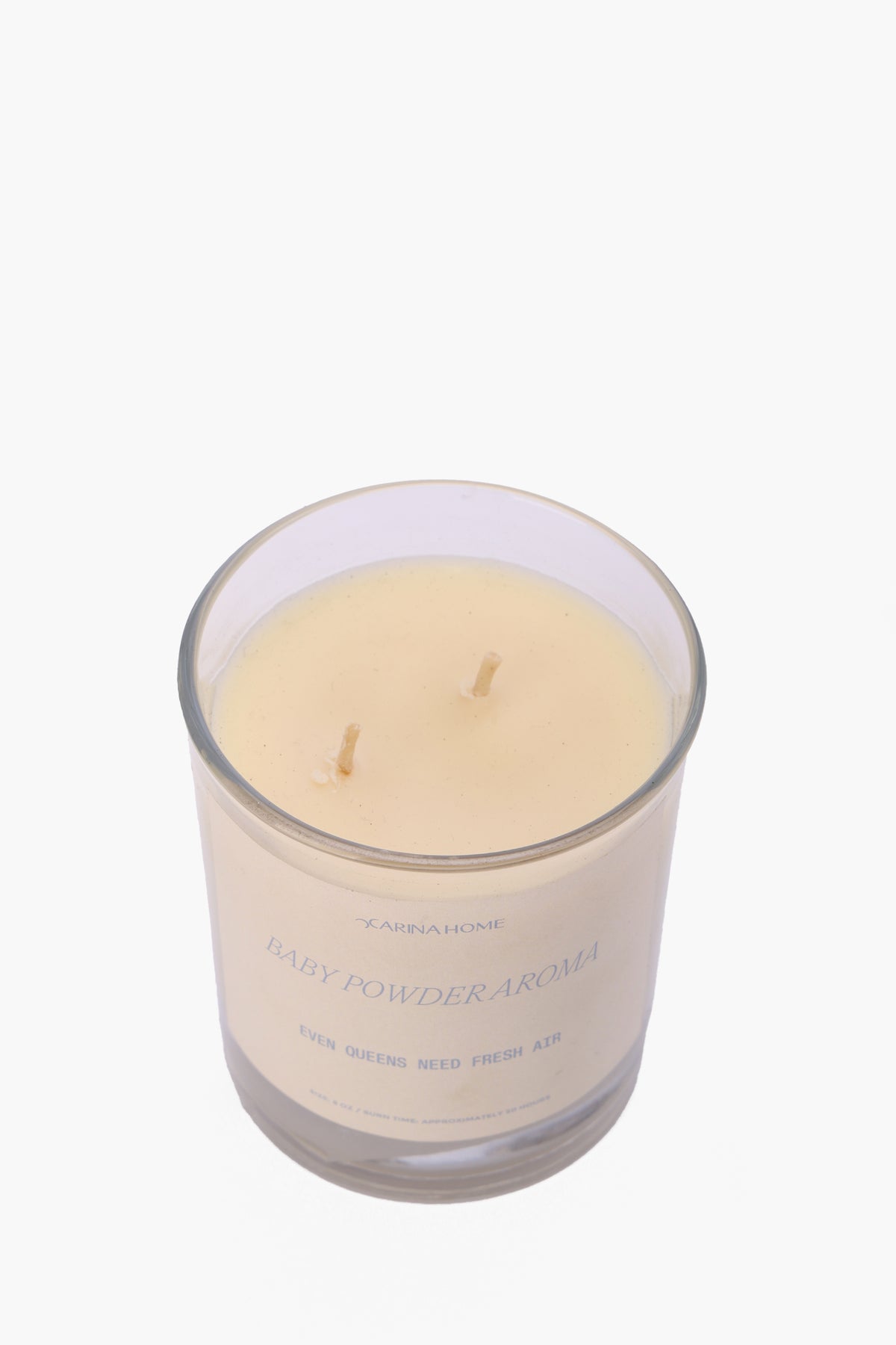 Baby Powder Aroma Candle Jar - 8oz
