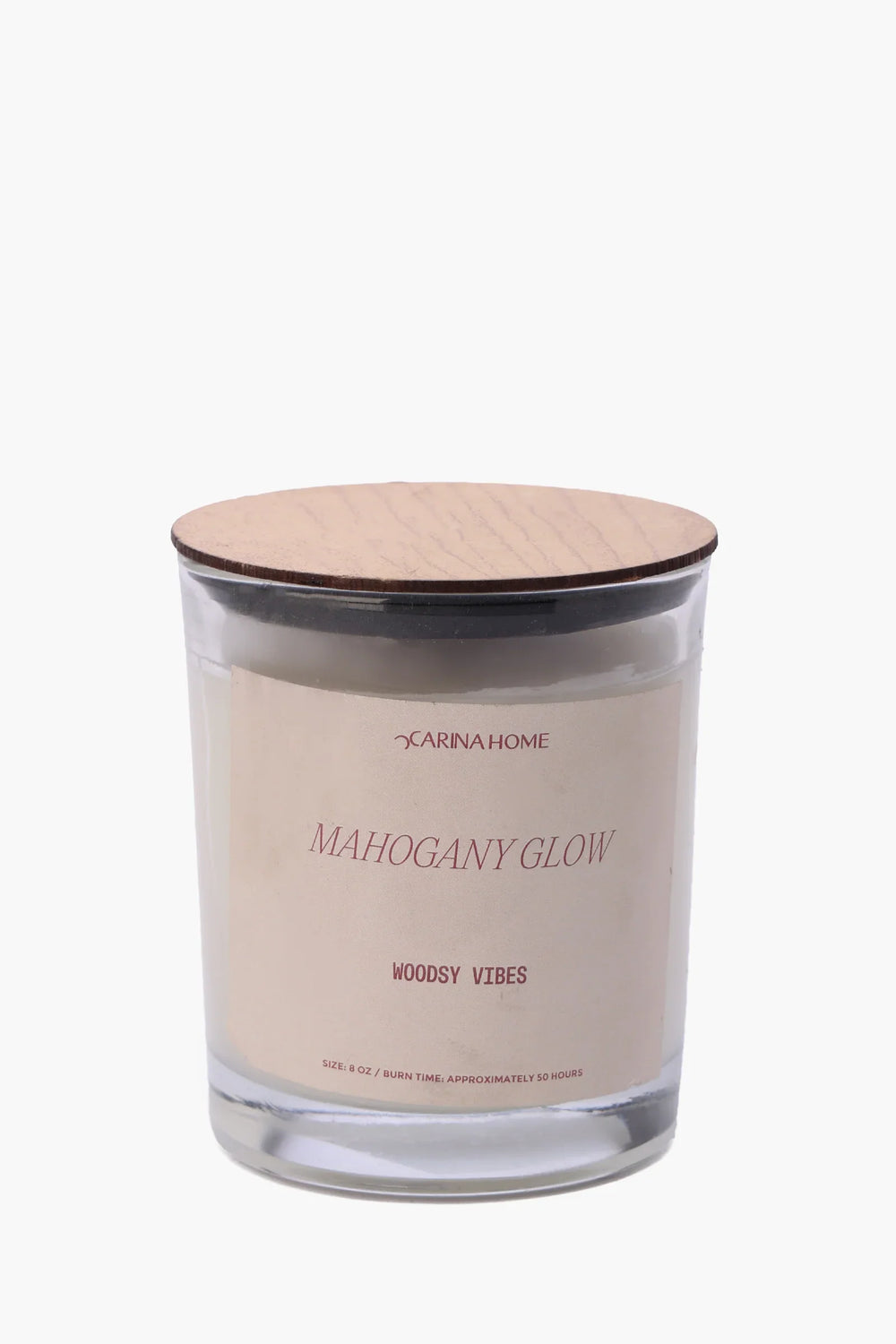 شمعة "Mahogany Glow" – ٨ أونصات