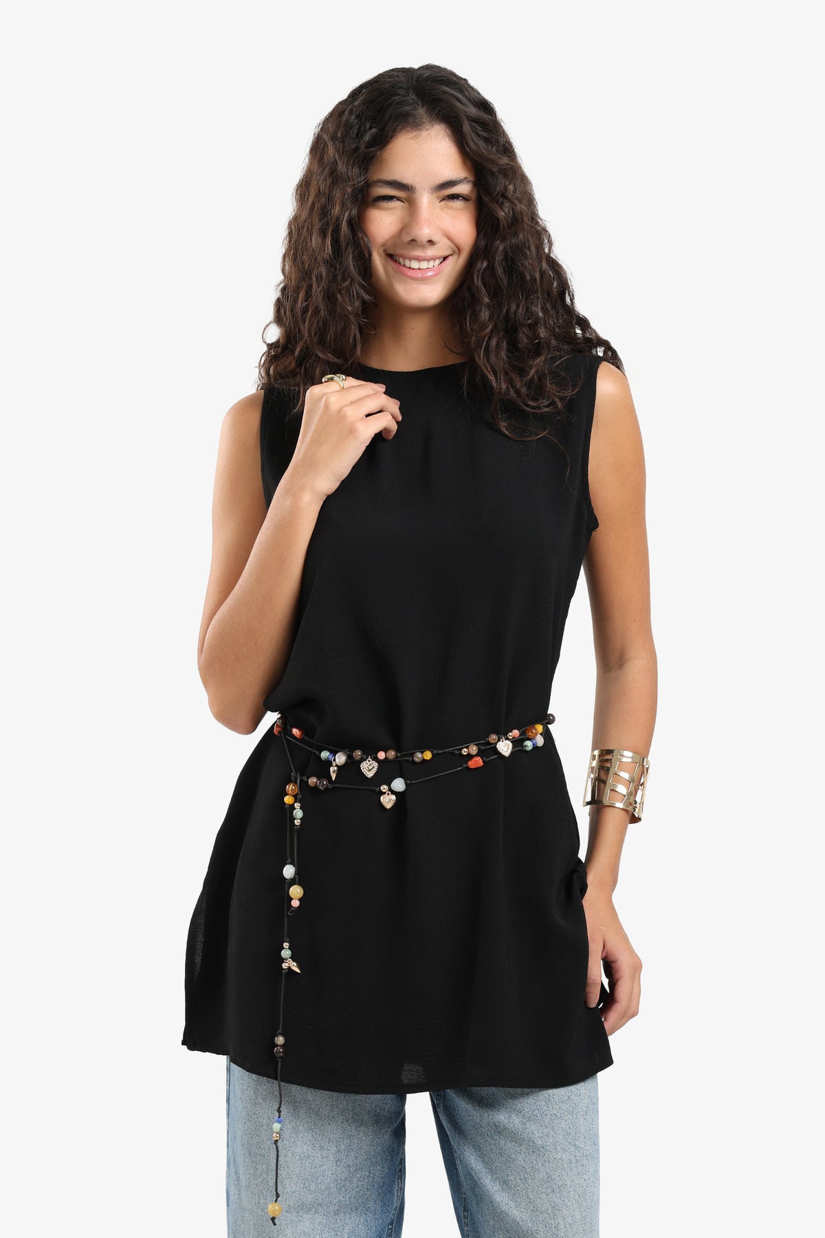 Relaxed Fit Basic Blouse