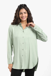 Basic Round Hem Shirt