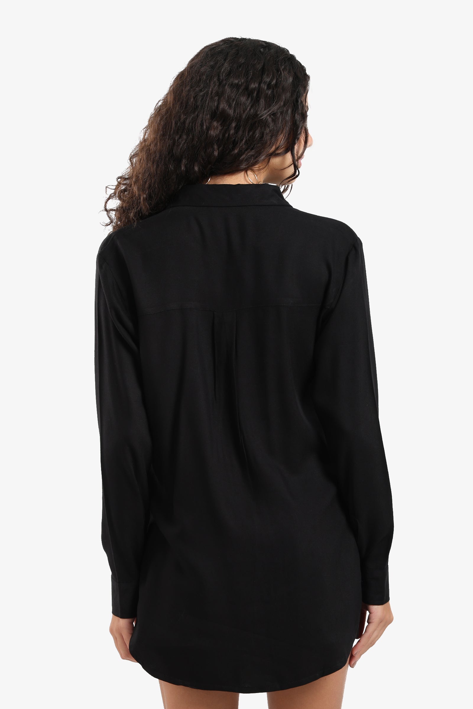 Basic Round Hem Shirt