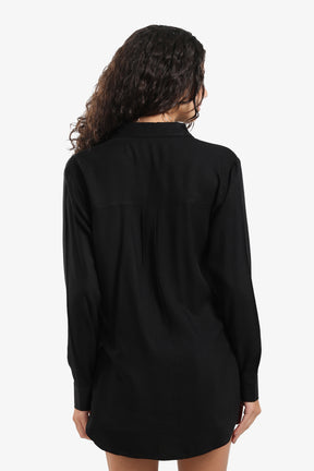 Basic Round Hem Shirt
