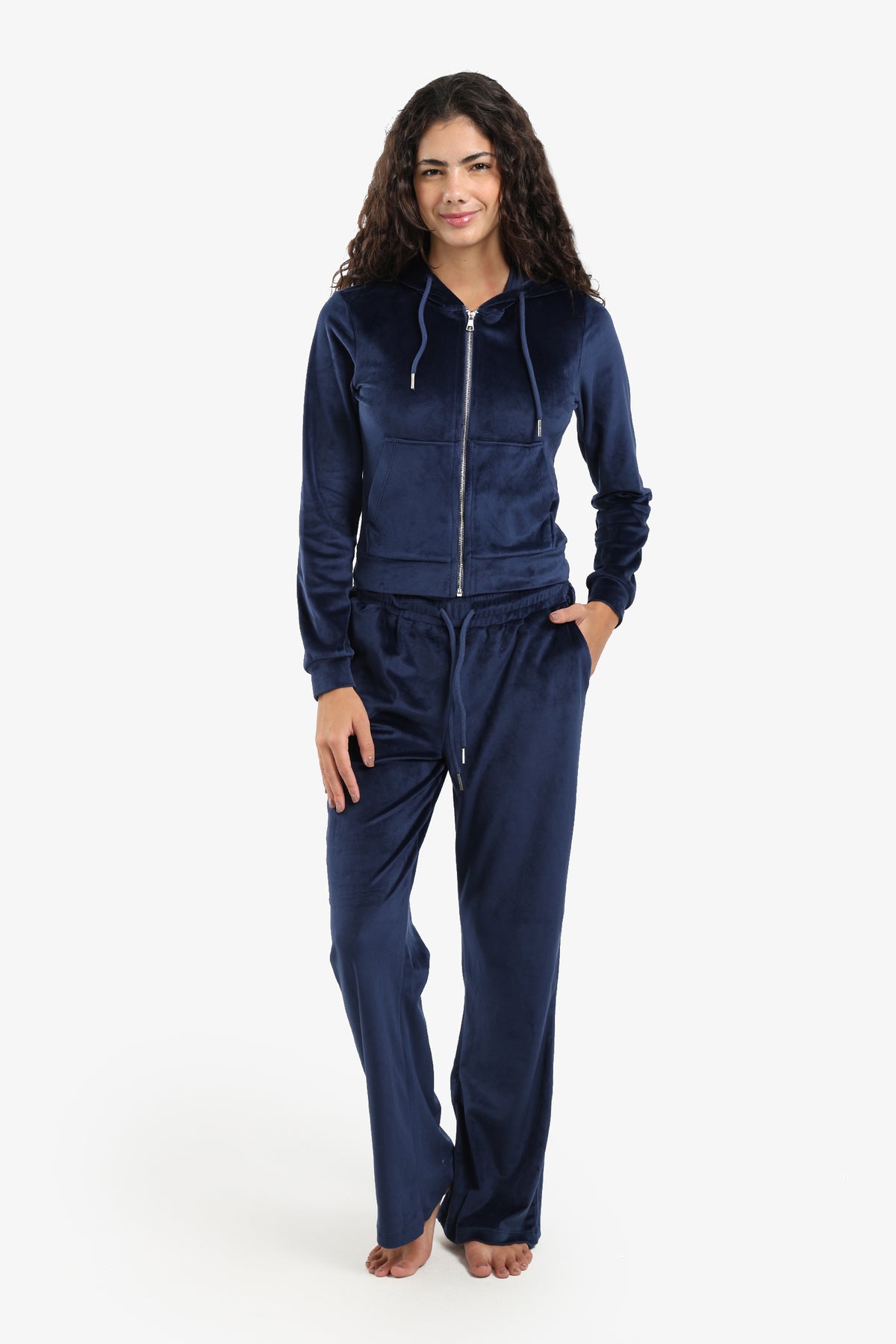 Hooded Neck Pyjama Set
