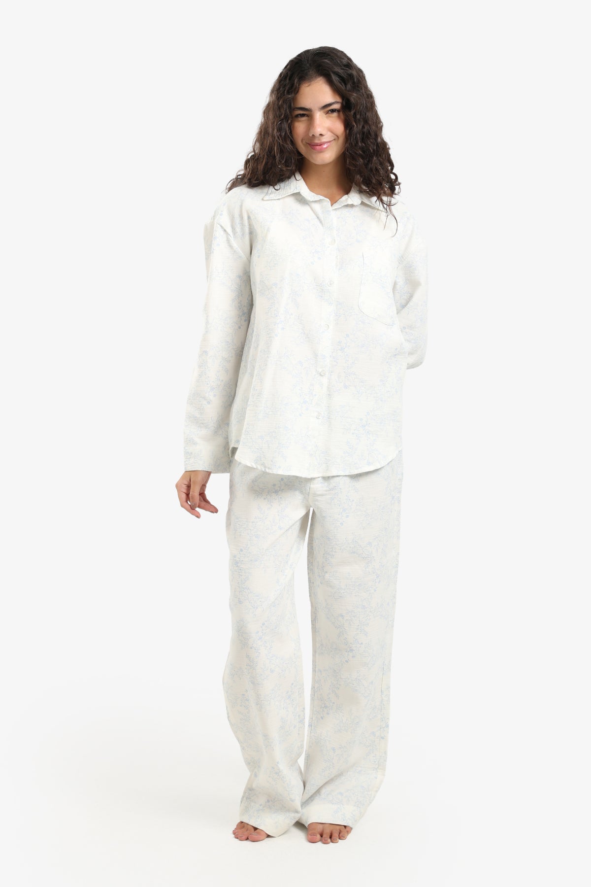 Floral Print Pyjama Set