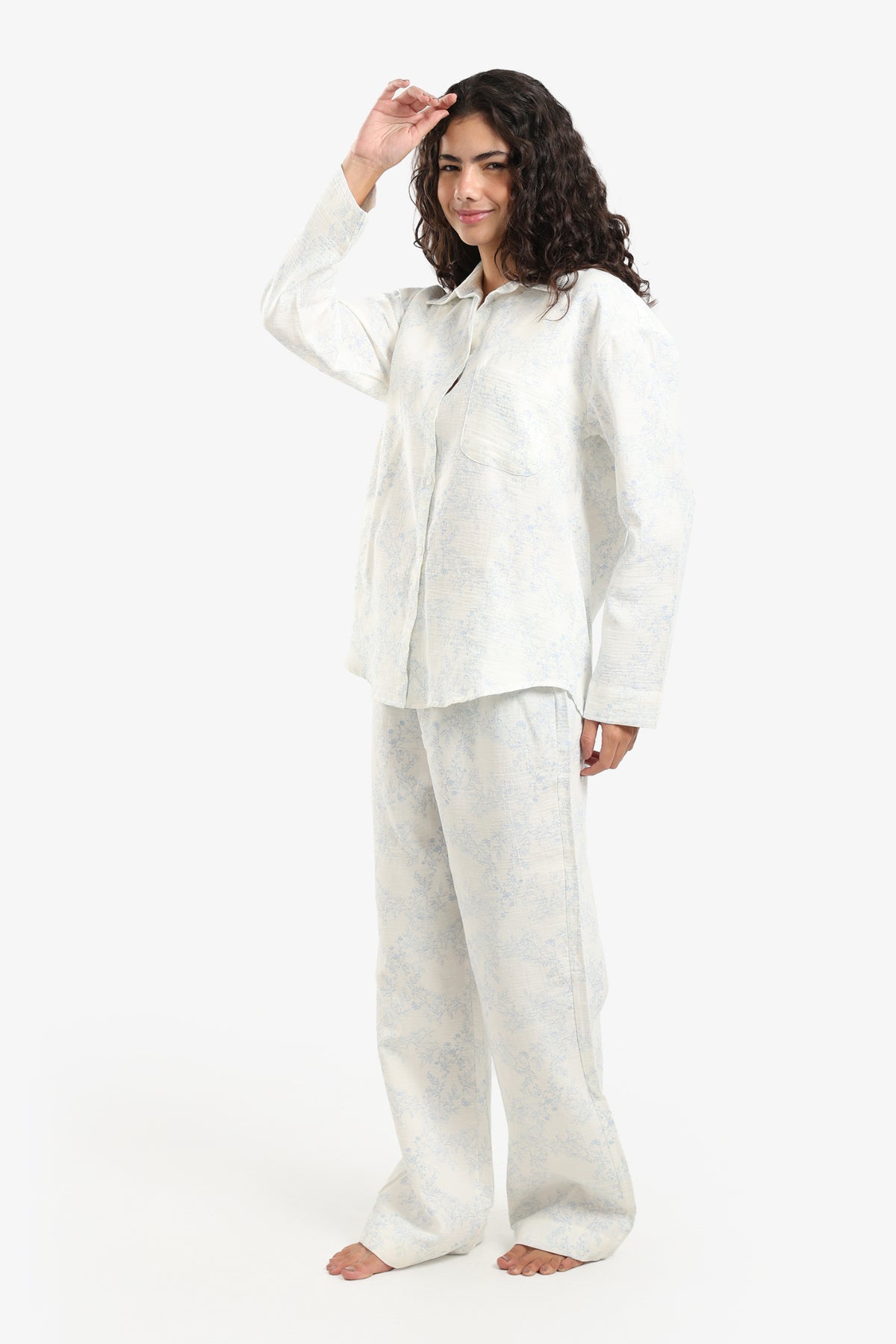 Floral Print Pyjama Set