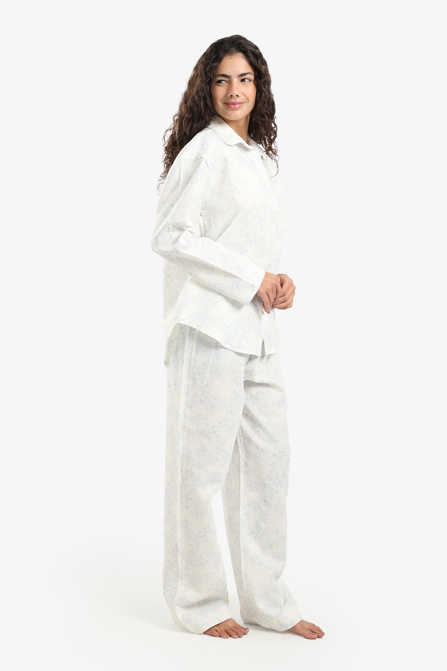 Floral Print Pyjama Set