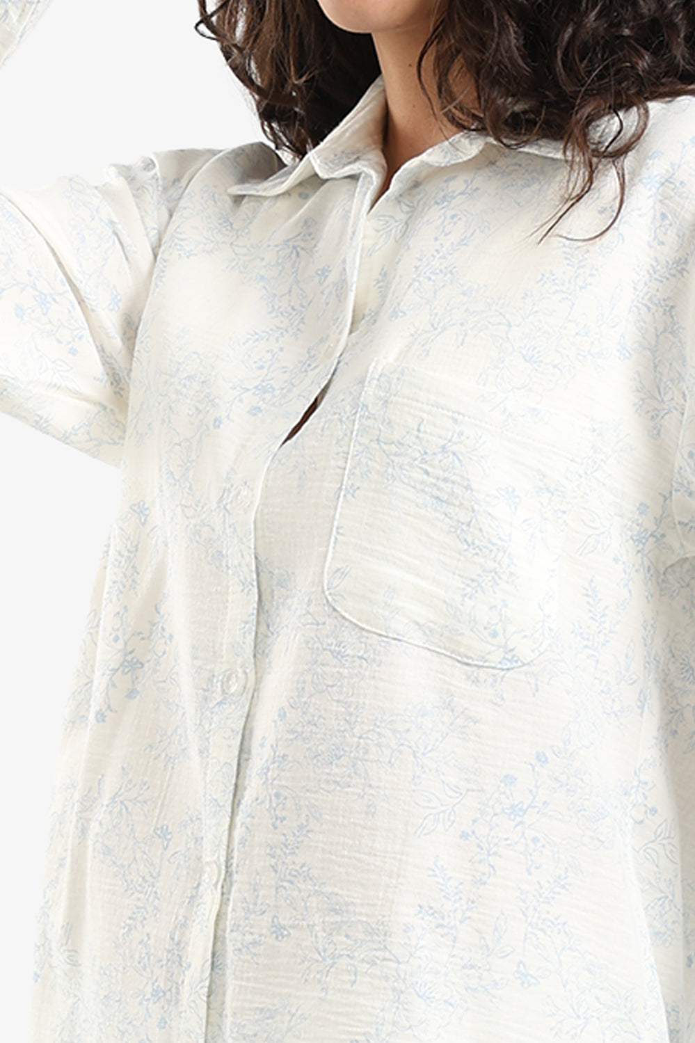 Floral Print Pyjama Set