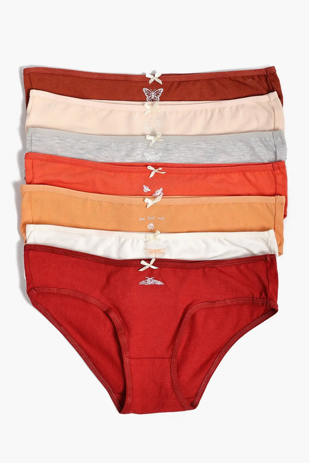 مجموعة من 7 بانتي بيكيني ملون