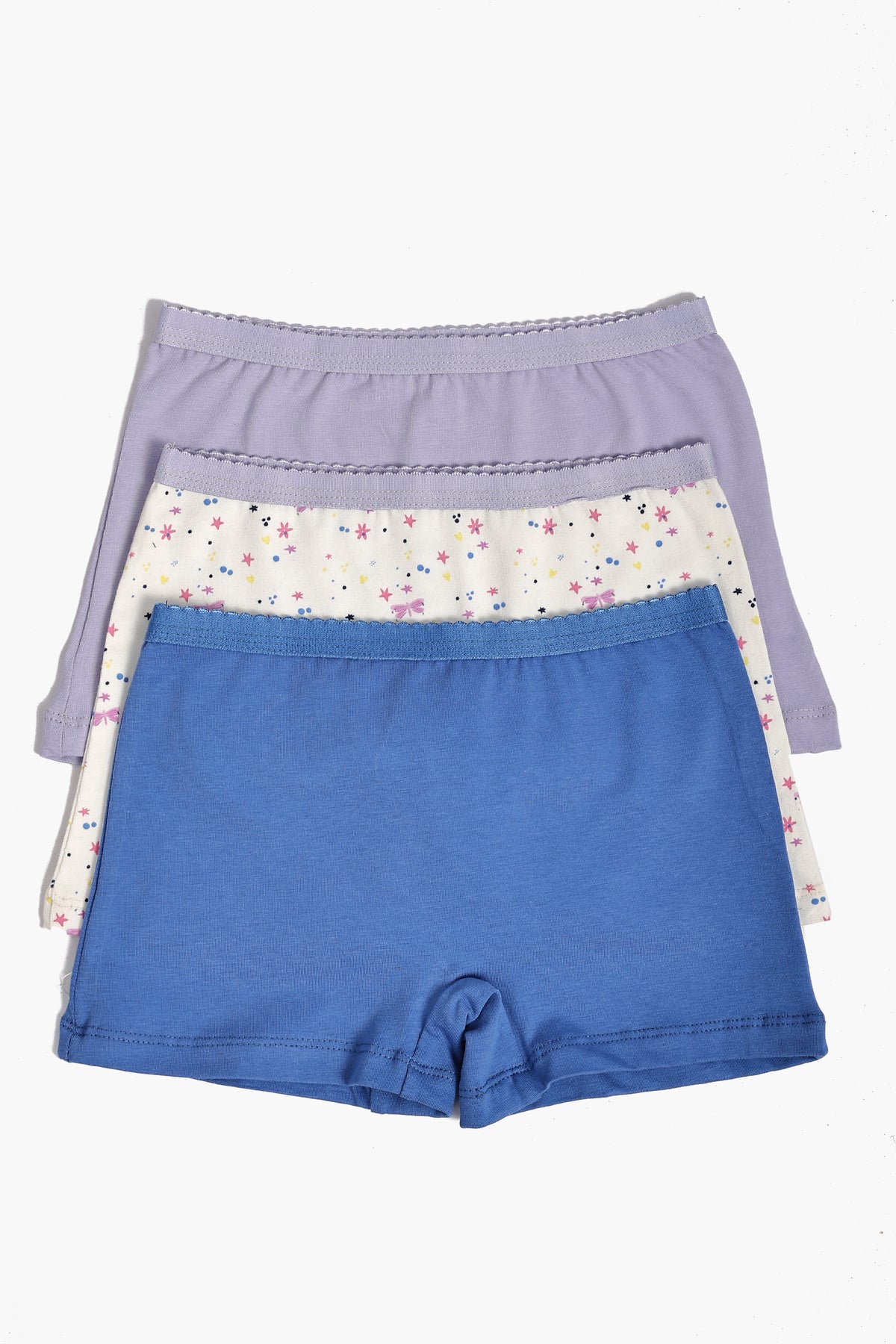 Pack of 3 Girly Brief Shorts