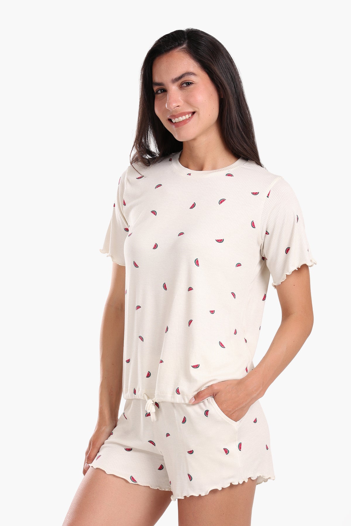 Watermelon Printed Pyjama Set