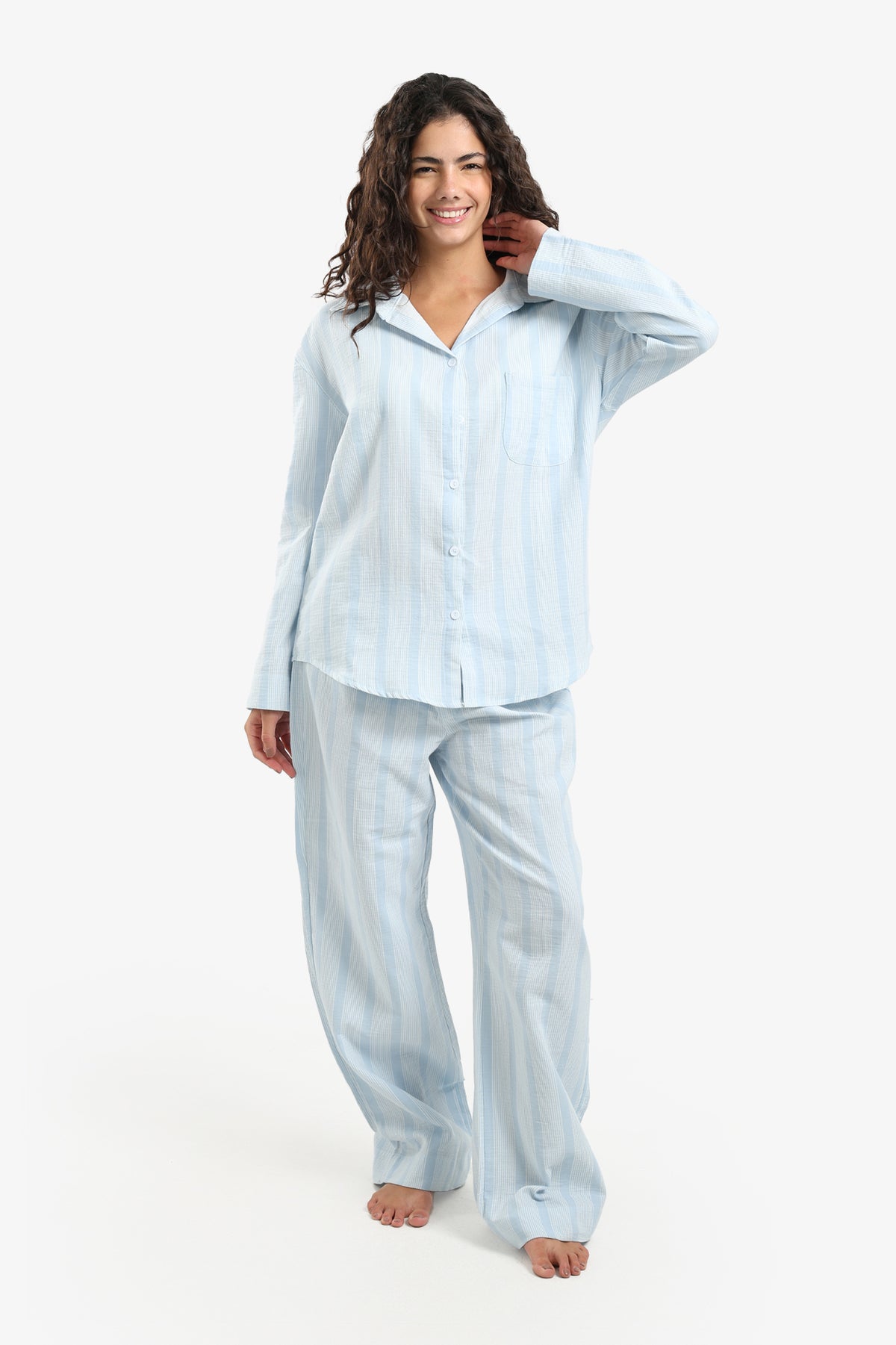 Striped Relaxed Pyjama Pants