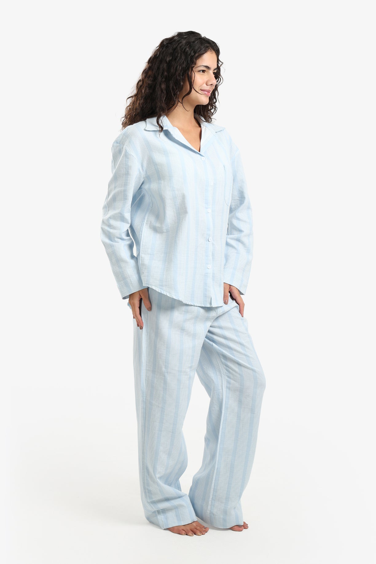 Striped Relaxed Pyjama Pants