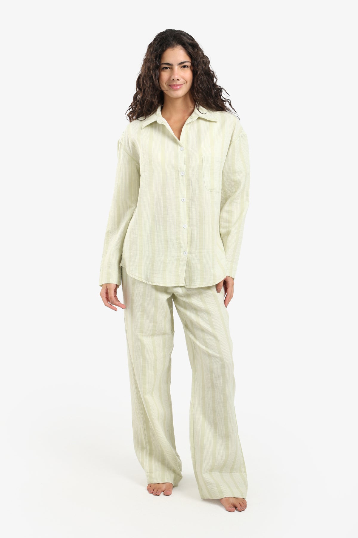 Striped Relaxed Pyjama Pants