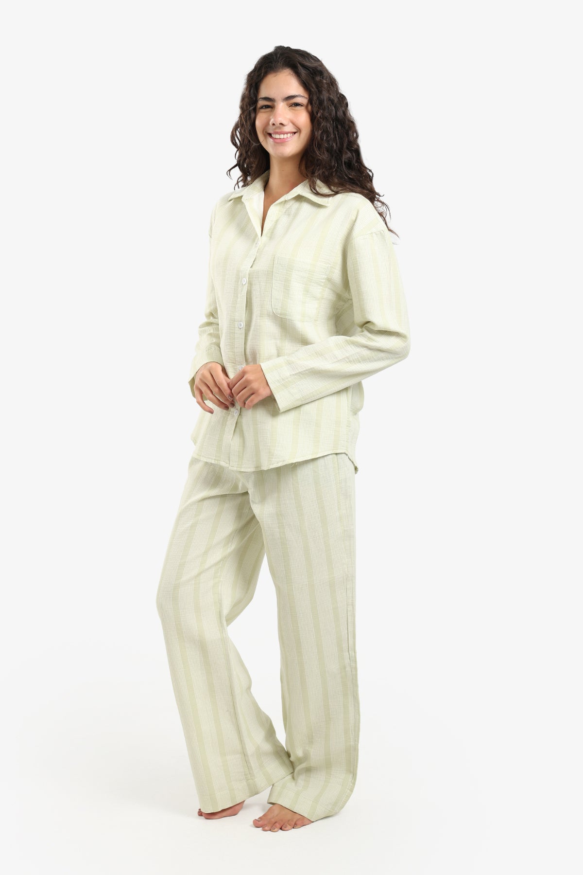 Striped Relaxed Pyjama Pants