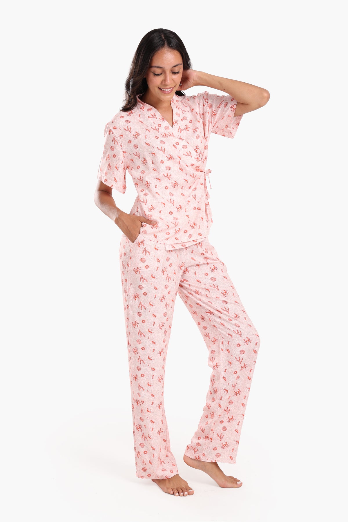 Crab & Shell Pyjama Set