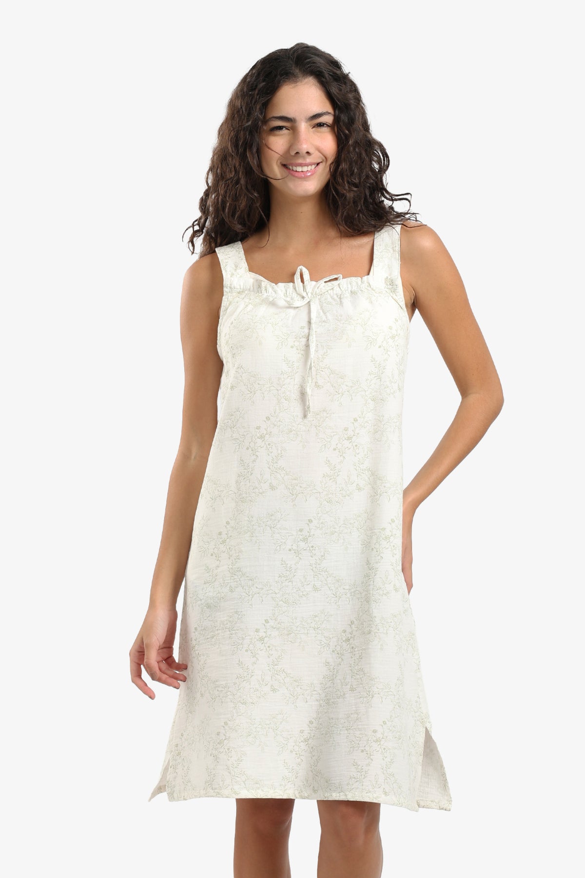 Floral Print Nightgown