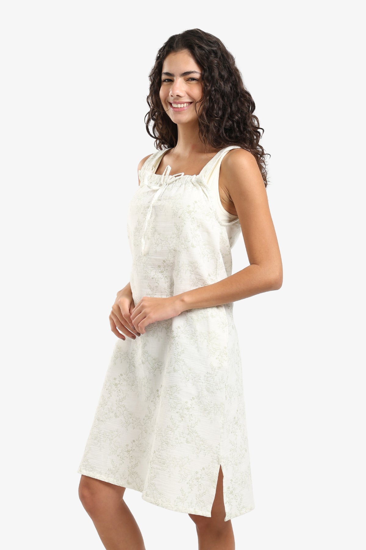 Floral Print Nightgown